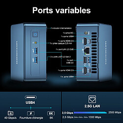 Acheter GEEKOM Mini PC IT13 - Intel Core i9-13900H - Intel Iris Xe - RAM 32Go - SSD 2To - Windows 11 Pro