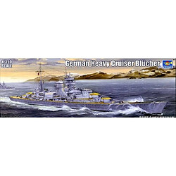 Trumpeter Maquette Bateau German Heavy Cruiser Blücher