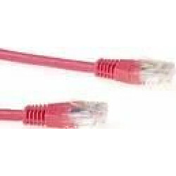 Act Music ACT Red 1 meter LSZH U/UTP CAT6 patch cable with RJ45 connectors. Cat6 u/utp lszh red 1.00m (IB9501)