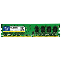 Wewoo Mémoire vive RAM DDR2 533 MHz 2 Go Général Module de à compatibilité totale pour PC bureau