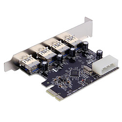 Carte PCI Express vers USB