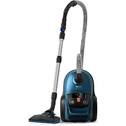 Philips aspirateur avec Sac de 4L 650W bleu noir