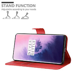 Cadorabo Coque OnePlus 7 PRO Etui en Rouge