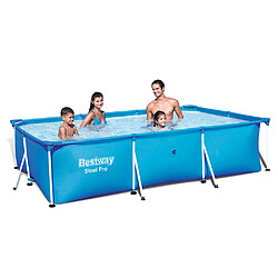 Bestway Piscine rectangulaire en PVC avec structure 300 x 201 x h66 cm 56404