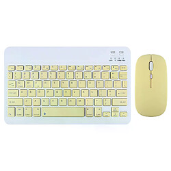 Clavier et souris sans fil Bluetooth Russe Coréen Hébreu Espagnol