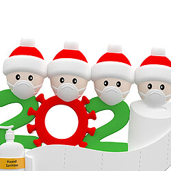 Acheter Décoration De Famille Personnalisée Pour Arbre De Noël 2020 Pour 4 Personnes