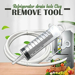 Avis Outil De Nettoyage Du Trou De Vidange Du Réfrigérateur Dredge Clean Tool Clog Remover Style3