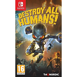 Just For Games Destroy All Humans Remake! Jeu Switch