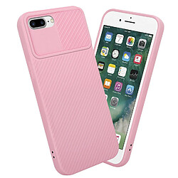 Cadorabo Coque iPhone 7 PLUS / 7S PLUS / 8 PLUS Etui en Rose