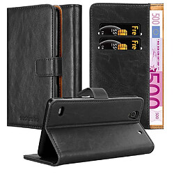 Cadorabo Coque Sony Xperia C4 Etui en Noir