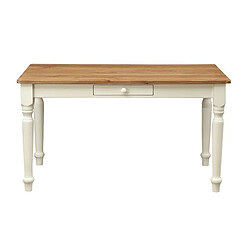 Biscottini Table Non Extensible Champêtre En Bois M