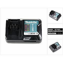 Makita DC 10 WC 10,8 V Chargeur pour Batterie Li-Ion ( 197334-1 )