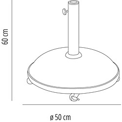 Pied Parasol SIRO35 - Resol