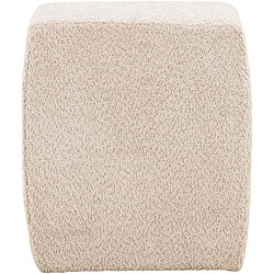 Avis Venture Home Pouf cube en polyester bouclette Neapel.