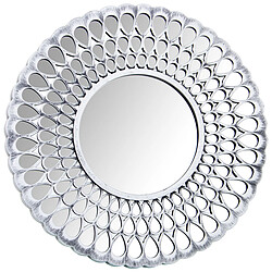 Avis Ensemble de miroirs Alexandra House Living Argenté Plastique 3 x 79 x 48 cm Rond