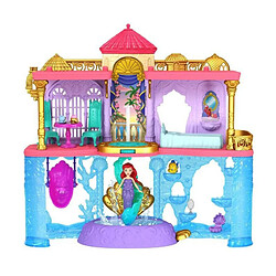 Disney Princesses - Coffret Le Château Deluxe de Ariel - Figurine - 3 ans et + - MATTEL - HLW95 - POUPEE MANNEQUIN DISNEY pas cher