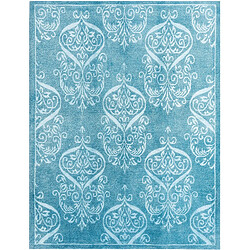 Vidal Tapis de laine 236x183 Bleu Darya