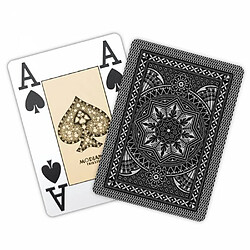 Modiano ""CRISTALLO"" - Jeu de 55 cartes 100% plastique - format poker - 4 index jumbo