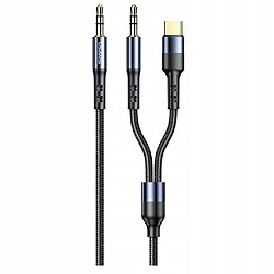 GUPBOO Câble Adaptateur 2x Mini Jack 3.5MM AUX USB-C, USAMS,JL2128