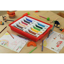 Avis Crayons de couleur Stabilo Trio Thick Caisse (96 Pièces)