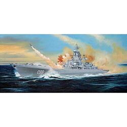 Russian battle cruiser Pyotr Velikiy Ex-Yuki Andropov- 1:350e - Trumpeter