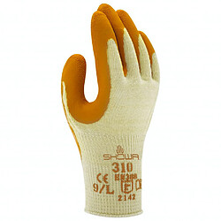 Avis Showa Lot de 10 paires de gants de travail anti coupure Grip 310 EN388