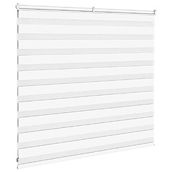 Avis vidaXL Store zèbre blanc 165x100 cm largeur du tissu 160,9cm polyester