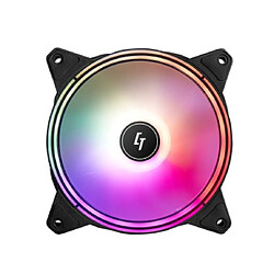 Chieftec NF-1225RGB système de refroidissement d’ordinateur Boitier PC Ventilateur 12 cm Noir 1 pièce(s)