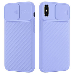 Cadorabo Etui iPhone X / XS en Violet Coque