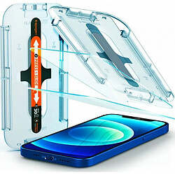 Avis Spigen Sgp Spigen Glas.TR EZ Fit Verre Trempé Compatible avec iPhone 12, iPhone 12 Pro, 2 Pièces, Résistant aux Rayures, 9H Protection écran