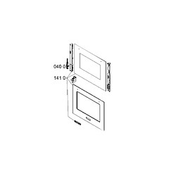 Whirlpool PORTE FOUR EXTERIEURE REP 1410