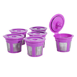 Avis 6 Tasses K Réutilisables Pour Keurig K200, K300, K400, K500, Violet