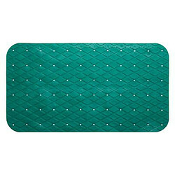 Fond de Bain PVC Diamond 39x69cm Émeraude