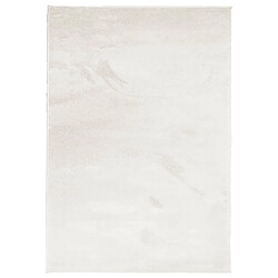 vidaXL Tapis OVIEDO à poils courts beige 140x200 cm