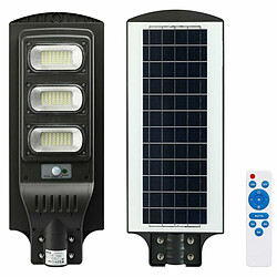 Tradex LUMINEUX LED 90W SOLAIRE LUMIÈRE EXTÉRIEURE CAPTEUR DE MOUVEMENT TÉLÉCOMMANDE