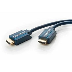 Clicktronic Casual Câble HDMI standard avec Ethernet (câble pour la télévision en Full HD et en 3D) 15 m