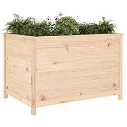 Avis Maison Chic Jardinière,Lit surélevé de jardin - Bac à fleurs - pot de fleur 119,5x82,5x78 cm bois de pin massif -GKD57535