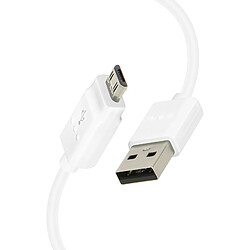 Câble USB vers Micro-USB d'origine LG DK-100M - Blanc