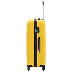 Acheter vidaXL Valise rigide 3 pcs Jaune ABS