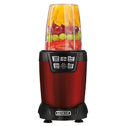 Sencor SNB 6601RD Mixeur 1L 1200W Programmes de Mélange Prédéfinis Tritan Rouge