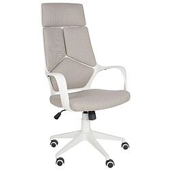 Beliani Chaise de bureau Taupe DELIGHT