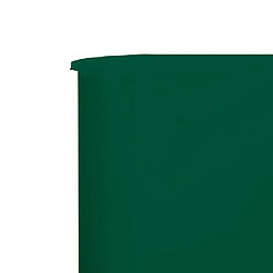 Avis vidaXL Paravent 9 panneaux Tissu 1200 x 120 cm Vert