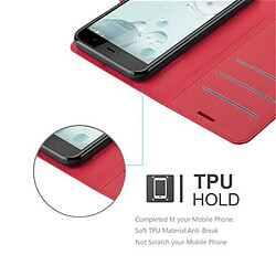 Cadorabo Coque HTC U PLAY Etui en Rouge