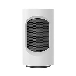 Wewoo Chauffage électrique Mini ménage bureau secouant la tête de radiateur réchauffeur ventilateur chaud blanc