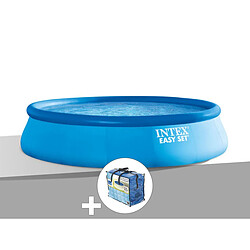 Kit piscine autoportée Intex Easy Set 3,96 x 0,84 m + Bâche à bulles