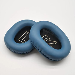 GUPBOO Coussinets d'oreille, Oreillette de Remplacement pour Logitech Logitech G PRO X Accessoires Logitech Gpro Cache-oreilles en cuir protéiné d'origine, bleu