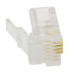 Wewoo Pour 1000pcs Connecteur RJ11 modulaire de téléphone de prise 1000pcs dans un emballage, le prix est