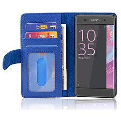 Cadorabo Coque Sony Xperia XA Etui en Bleu