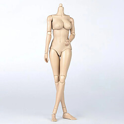 1/6 Figure Féminine Corps Nu Épaules Étroites Avec Cou 12 '' Poupée Flexible Blanc B pas cher