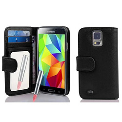 Cadorabo Etui Samsung Galaxy S5 / S5 NEO en Noir Coque